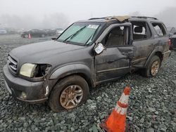 Vehiculos salvage en venta de Copart Mebane, NC: 2003 Toyota Sequoia Limited