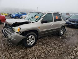 Salvage cars for sale at Des Moines, IA auction: 2001 Mazda Tribute LX