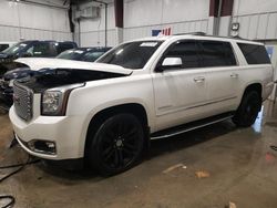 Salvage cars for sale at Franklin, WI auction: 2017 GMC Yukon XL Denali