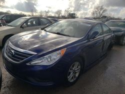 Salvage cars for sale at Dyer, IN auction: 2014 Hyundai Sonata GLS