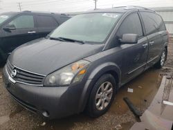 Salvage cars for sale at Dyer, IN auction: 2008 Nissan Quest S