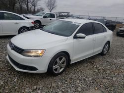 Salvage cars for sale at Cicero, IN auction: 2014 Volkswagen Jetta TDI