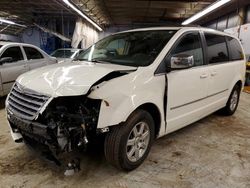 Salvage cars for sale from Copart Wheeling, IL: 2010 Chrysler Town & Country Touring Plus