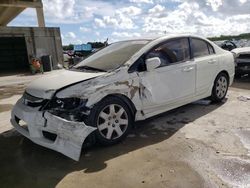 Honda salvage cars for sale: 2009 Honda Civic LX