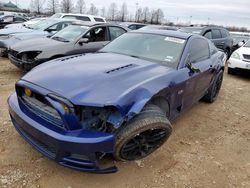 Salvage cars for sale at Bridgeton, MO auction: 2014 Ford Mustang GT