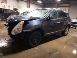 Salvage cars for sale at Elgin, IL auction: 2013 Nissan Rogue S