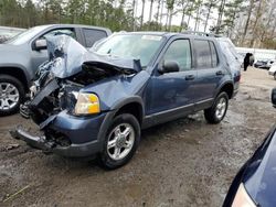 Salvage cars for sale from Copart Harleyville, SC: 2003 Ford Explorer XLT