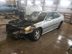 Salvage cars for sale at Pekin, IL auction: 2000 Chevrolet Impala LS