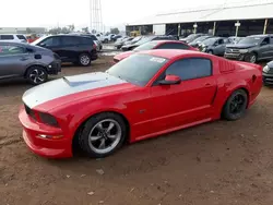 Ford salvage cars for sale: 2006 Ford Mustang GT