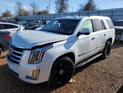 Vehiculos salvage en venta de Copart Bridgeton, MO: 2016 Cadillac Escalade Luxury