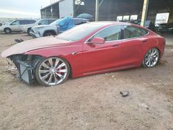 Vehiculos salvage en venta de Copart Phoenix, AZ: 2016 Tesla Model S