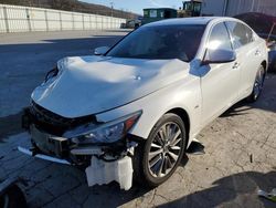 Salvage cars for sale at Lebanon, TN auction: 2018 Infiniti Q50 Luxe