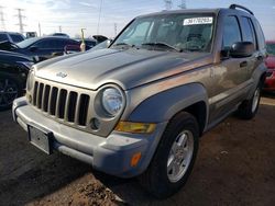 Salvage cars for sale at Dyer, IN auction: 2005 Jeep Liberty Sport