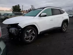 Salvage cars for sale at New Britain, CT auction: 2022 Hyundai Tucson Limited