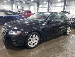 Salvage cars for sale at Ham Lake, MN auction: 2010 Audi A4 Premium