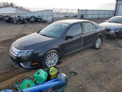 Salvage cars for sale at Mcfarland, WI auction: 2011 Ford Fusion Hybrid