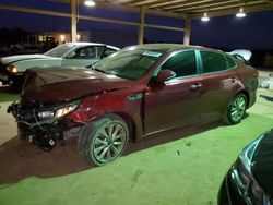 KIA salvage cars for sale: 2018 KIA Optima LX