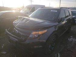 Ford Explorer salvage cars for sale: 2014 Ford Explorer Sport