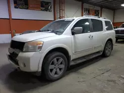 Salvage cars for sale at Rocky View County, AB auction: 2011 Nissan Armada SV