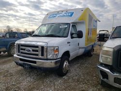 Salvage trucks for sale at Cicero, IN auction: 2013 Ford Econoline E350 Super Duty Cutaway Van