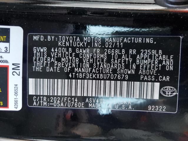 2011 Toyota Camry Base