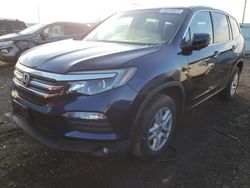 Honda Pilot salvage cars for sale: 2016 Honda Pilot EXL