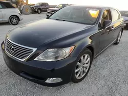 Flood-damaged cars for sale at auction: 2007 Lexus LS 460L