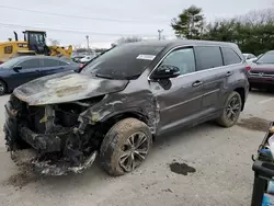 2019 Toyota Highlander LE en venta en Lexington, KY