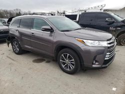 Toyota Highlander Vehiculos salvage en venta: 2019 Toyota Highlander SE