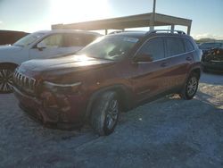 Salvage cars for sale at West Palm Beach, FL auction: 2021 Jeep Cherokee Latitude Plus
