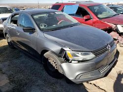 Salvage cars for sale from Copart Albuquerque, NM: 2012 Volkswagen Jetta Base