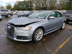 Salvage cars for sale from Copart Eight Mile, AL: 2017 Audi A6 Premium Plus