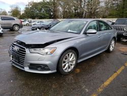 Salvage cars for sale at Eight Mile, AL auction: 2017 Audi A6 Premium Plus