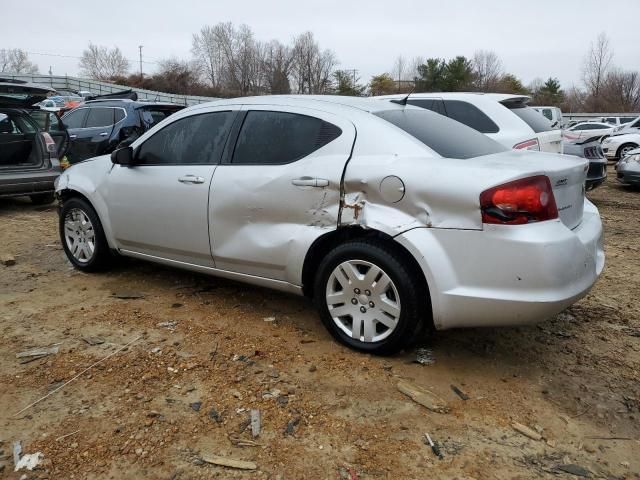 2012 Dodge Avenger SE