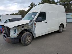 Salvage cars for sale at Brookhaven, NY auction: 2012 Nissan NV 2500