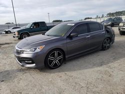 Salvage cars for sale at Lumberton, NC auction: 2017 Honda Accord Sport Special Edition