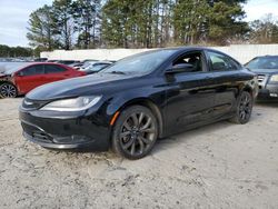 Salvage cars for sale from Copart Loganville, GA: 2015 Chrysler 200 S