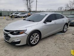 Chevrolet salvage cars for sale: 2020 Chevrolet Malibu LT