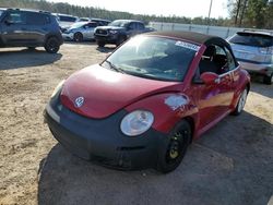 Salvage cars for sale at Harleyville, SC auction: 2008 Volkswagen New Beetle Convertible SE