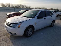 Salvage cars for sale from Copart New Braunfels, TX: 2008 Ford Focus SE