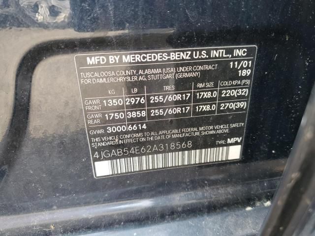 2002 Mercedes-Benz ML 320