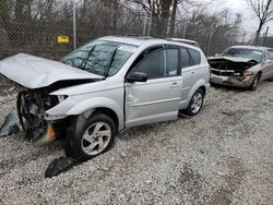Salvage cars for sale from Copart Cicero, IN: 2004 Pontiac Vibe