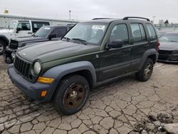 Salvage cars for sale from Copart Dyer, IN: 2007 Jeep Liberty Sport