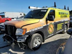 Salvage Trucks for parts for sale at auction: 2021 Nissan NV 2500 S
