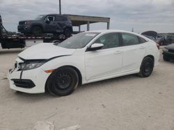 Honda Civic lx Vehiculos salvage en venta: 2018 Honda Civic LX