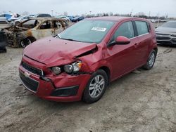 Salvage cars for sale at Indianapolis, IN auction: 2014 Chevrolet Sonic LT