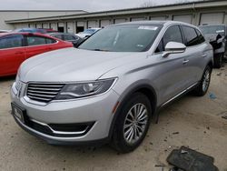 Salvage cars for sale at Louisville, KY auction: 2016 Lincoln MKX Select