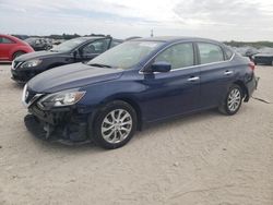 Salvage cars for sale from Copart West Palm Beach, FL: 2017 Nissan Sentra S