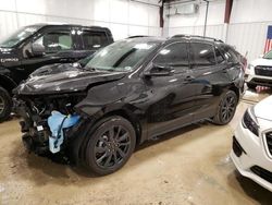 Salvage cars for sale at Franklin, WI auction: 2022 Chevrolet Equinox RS