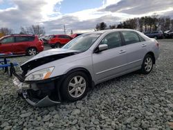 Salvage cars for sale at Mebane, NC auction: 2005 Honda Accord EX